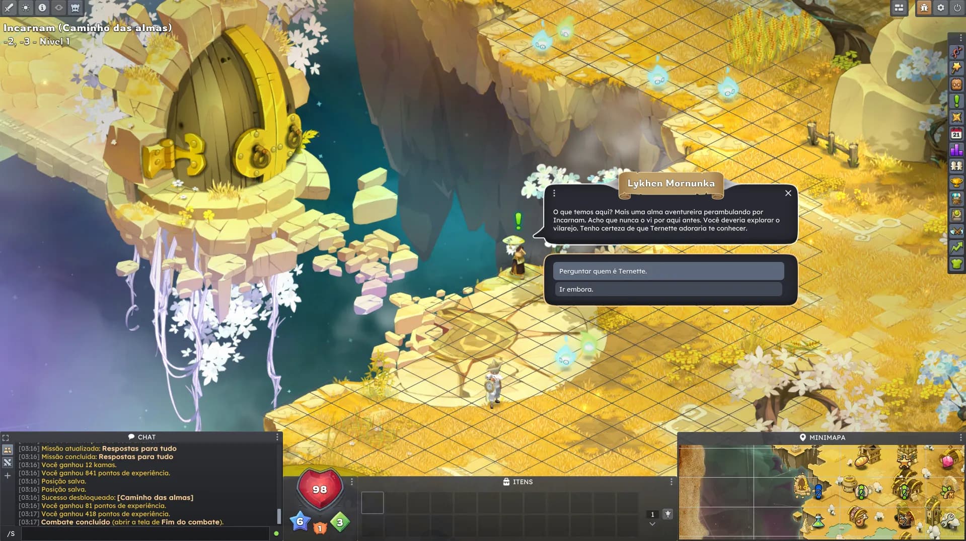 O vilarejo nas nuvens